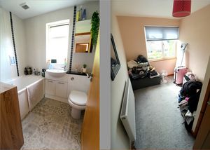 Bathroom and Bedroom 3- click for photo gallery